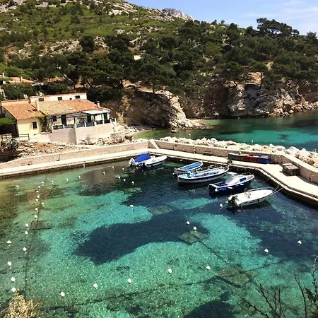 Le Sept Charmant Studio Aux Portes Des Calanques Cassis Buitenkant foto